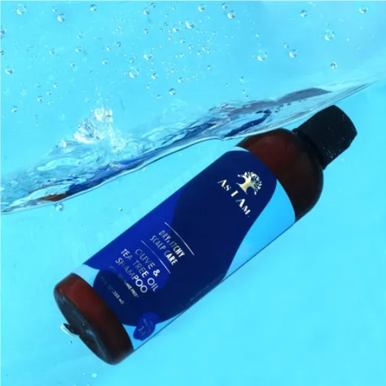 REVIEW CHAMPÚ DRY & ITCHY SCALP DE AS I AM (AZUL) - Sin Siliconas