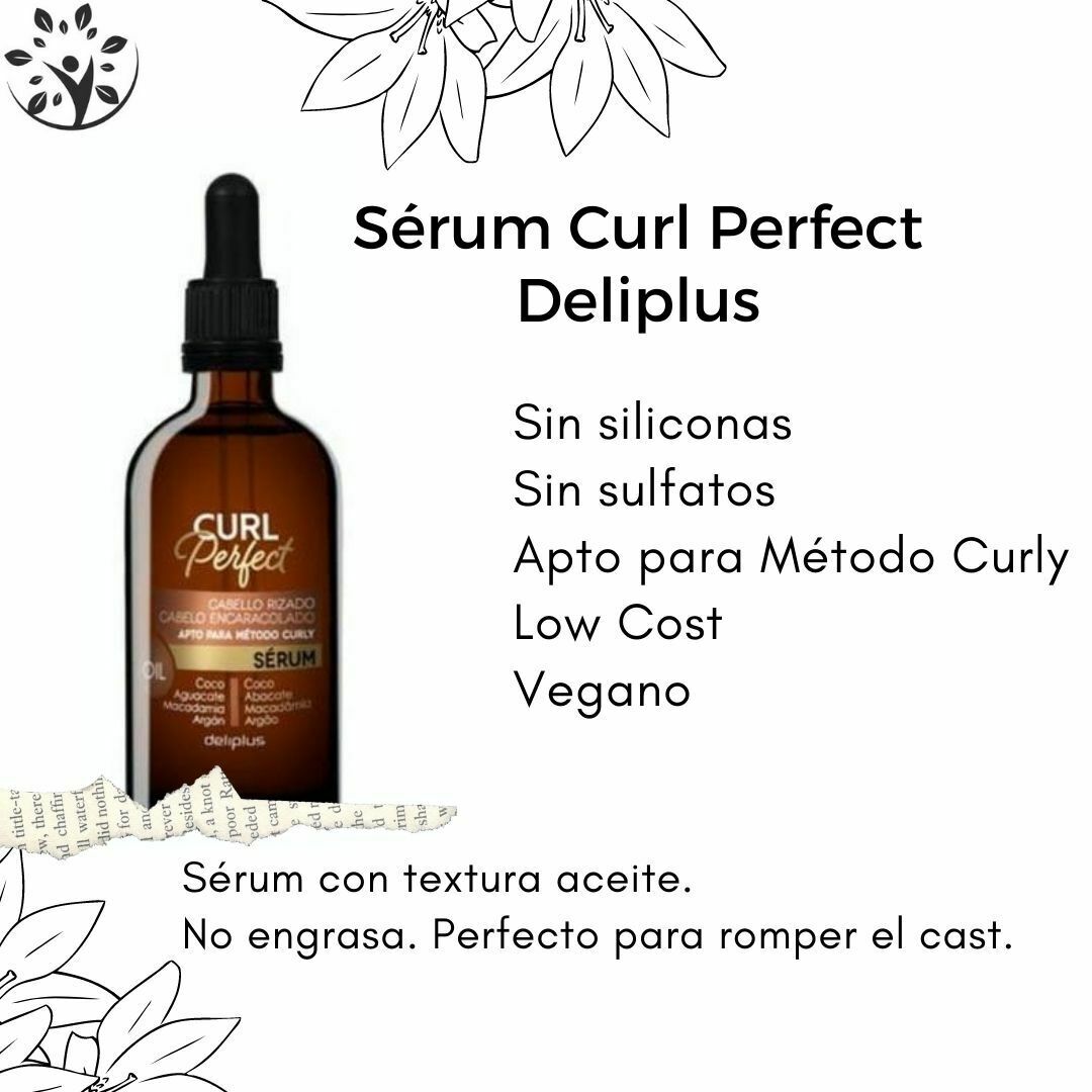 A Sérum Curl Perfect de Deliplus (Mercadona) - Sin